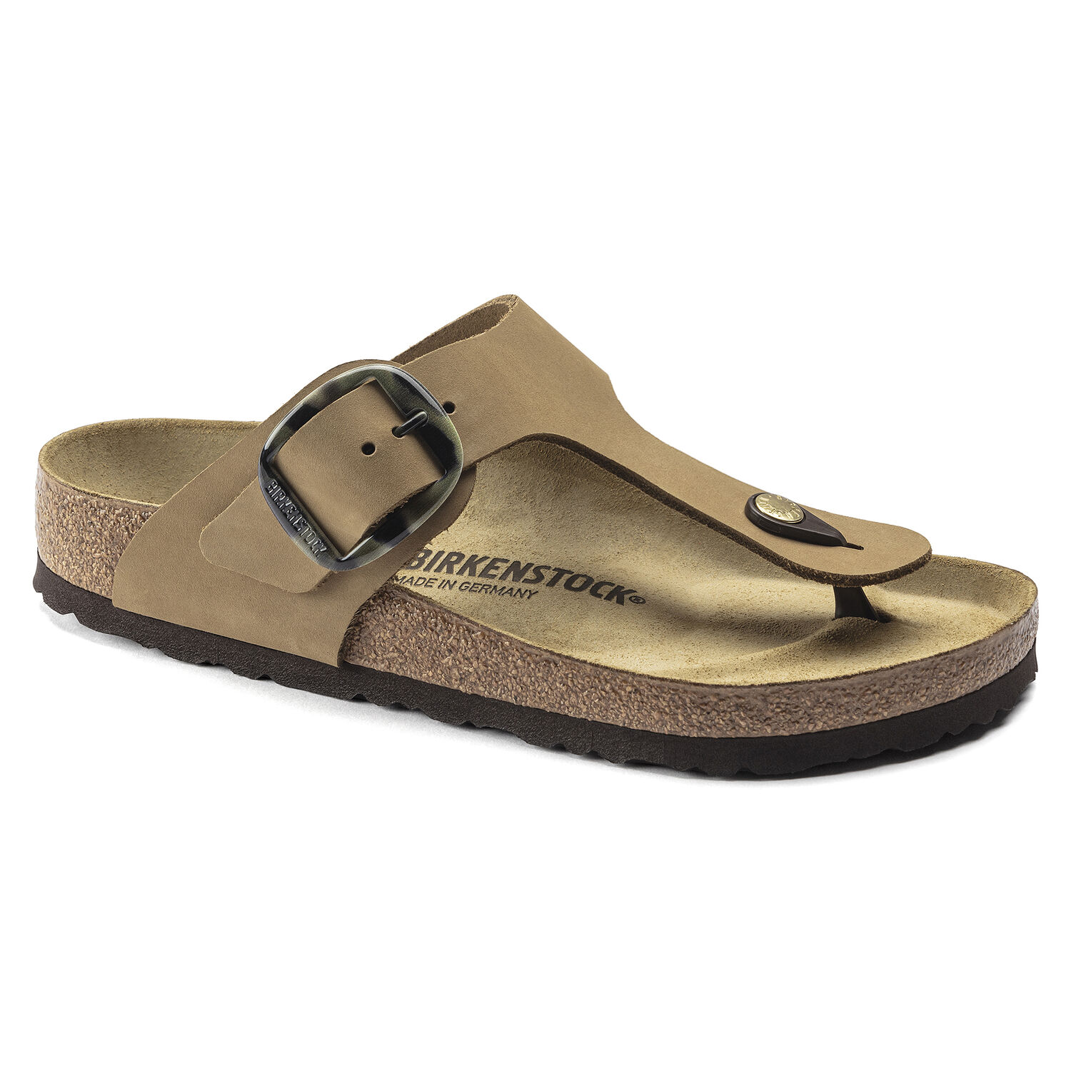 birkenstock boston mud green