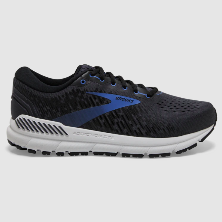 Brooks Men's Addiction GTS 15 Black/Blue | Laurie's Shoes