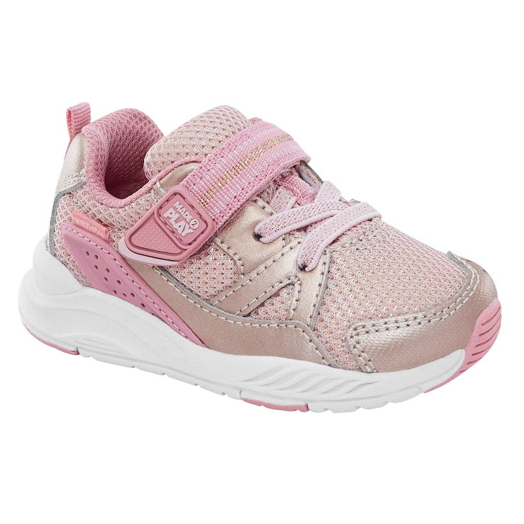 Stride Rite Kid's Made2Play Journey 2.0 Sneaker Rose Gold | Laurie's Shoes