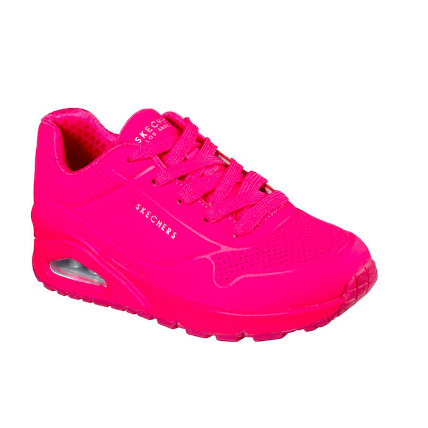 skechers uno night shades pink