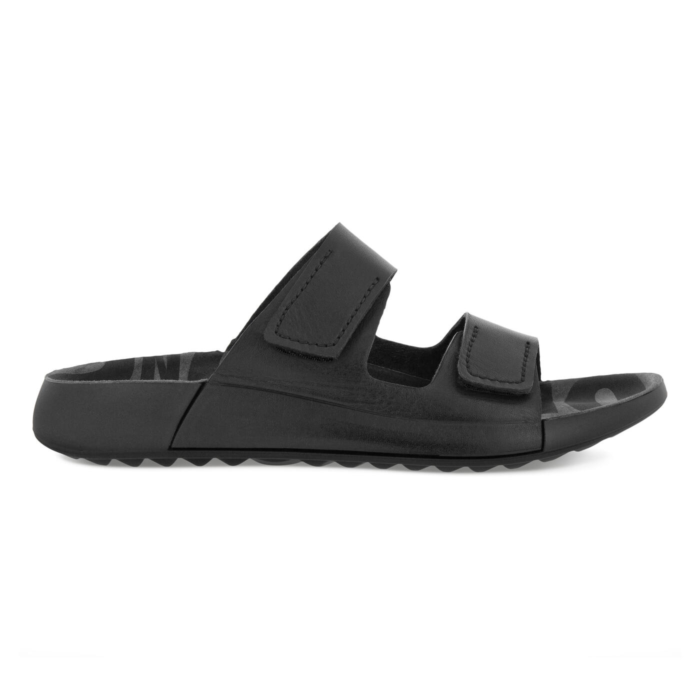 ECCO Women's 2nd Cozmo Sandal Black | Laurie's Shoes