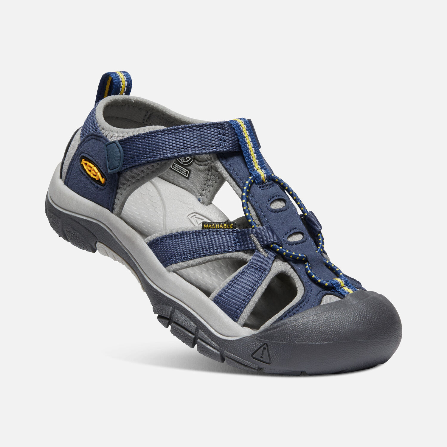 Keen Big Kid s Venice H2 Sandal Blue Grey Laurie s Shoes