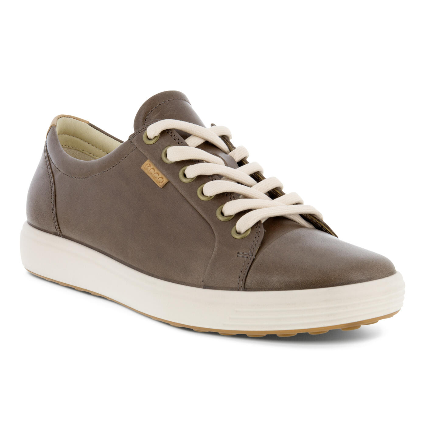 eetbaar Willen Fervent ECCO Women's Soft 7 Sneaker Taupe | Laurie's Shoes