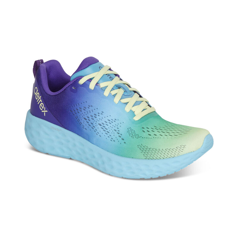 Aetrex Women s Danika Arch Support Sneaker Lime Fade Laurie s Shoes aetrex-women-s-danika-arch-support-sneaker-lime-fade-laurie-s-shoes