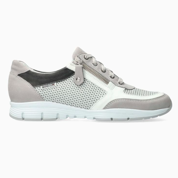 Mephisto Women's Ylona Sneaker Light Grey | Laurie's Shoes