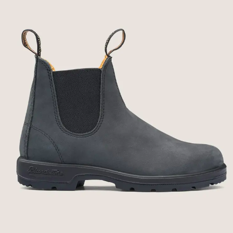 Blundstone Men's 587 Chelsea Boot Rustic Black | Laurie's Shoes