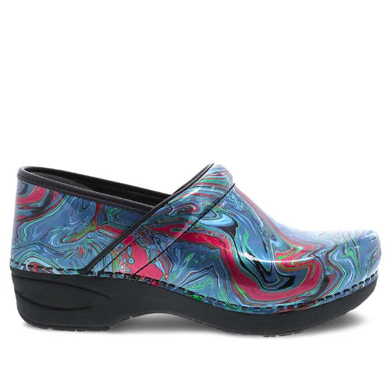 Dansko Women's XP 2.0 Clog Marble Swirl Patent