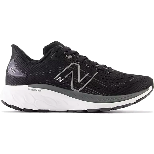 New Balance Little Kid's Fresh Foam X 860v13 Black/Magnet | Laurie's Shoes