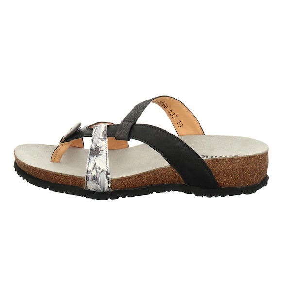 Think Women's Julia Sandal Black Kombi | Laurie's Shoes