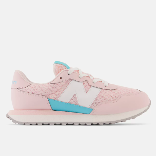 New Balance Big Kid s 237 Sneaker Shell Pink with Sea Salt