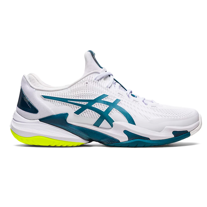 Asics Men's Court FF 3 White/Blue | Laurie's Shoes