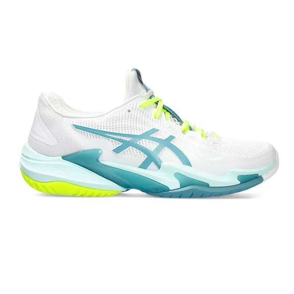 Asics Women's Court FF 3 White/Soothing Sea | Laurie's Shoes