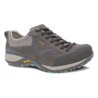Dansko Women's Paisley Waterproof Sneaker with waterproof leather upper, supportive footbed, and slip-resistant Vibram® outsole.