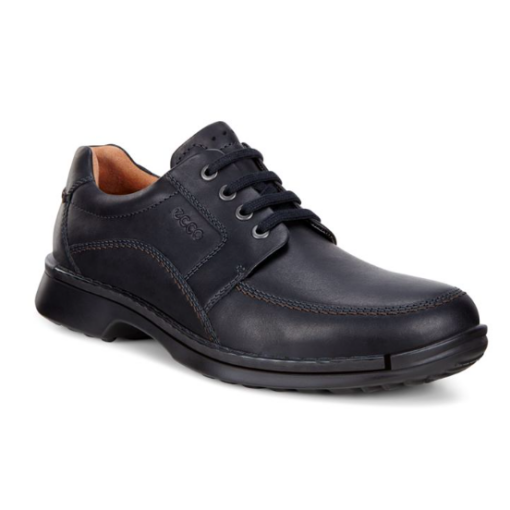 ECCO Men's Fusion Plain Toe Oxford Black | Laurie's Shoes