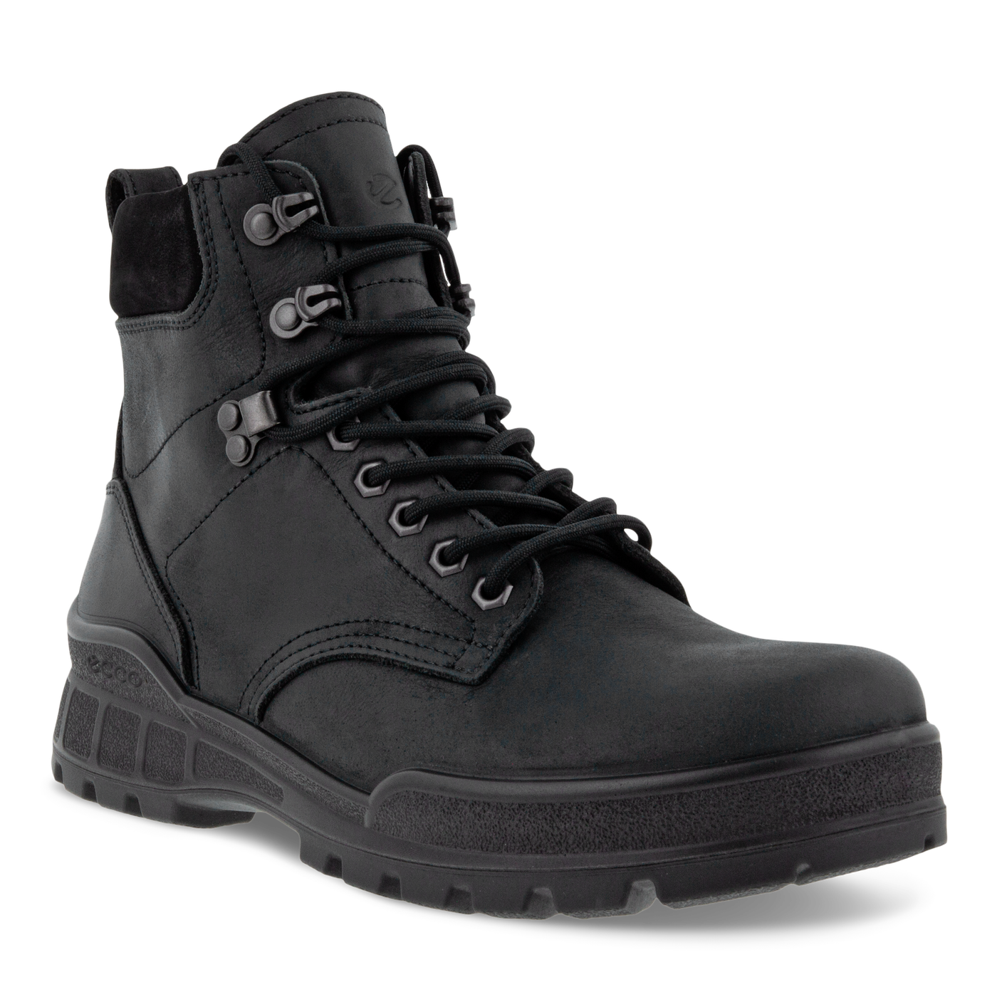 ECCO Men's Track 25 Waterproof Boot Black Leather | Laurie's Shoes