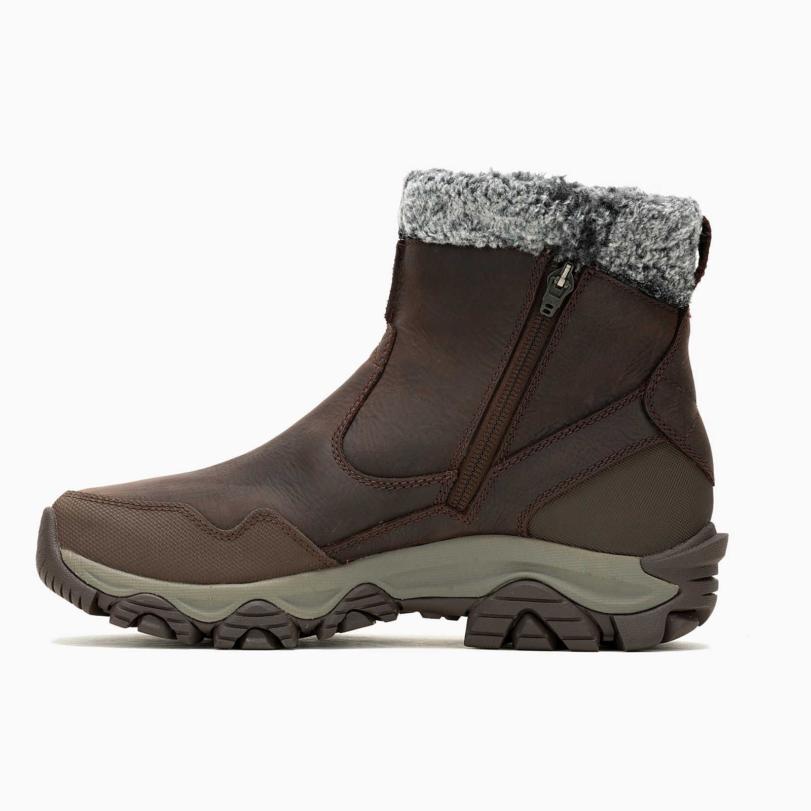 Merrell Women s Coldpack 3 Thermo Mid Zip Waterproof Boot Cinnamon Laurie s Shoes