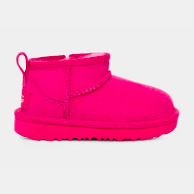 Ugg Toddlers Classic Ultra Mini Boot Berry | Laurie's Shoes