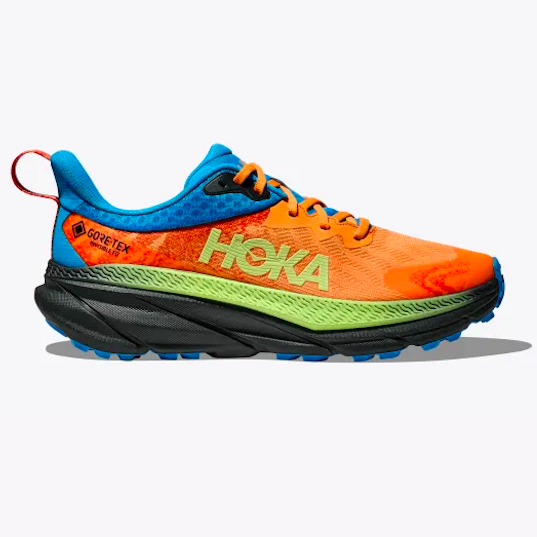 Hoka Men's Challenger 7 GTX Black/Solar Flare | Laurie's Shoes