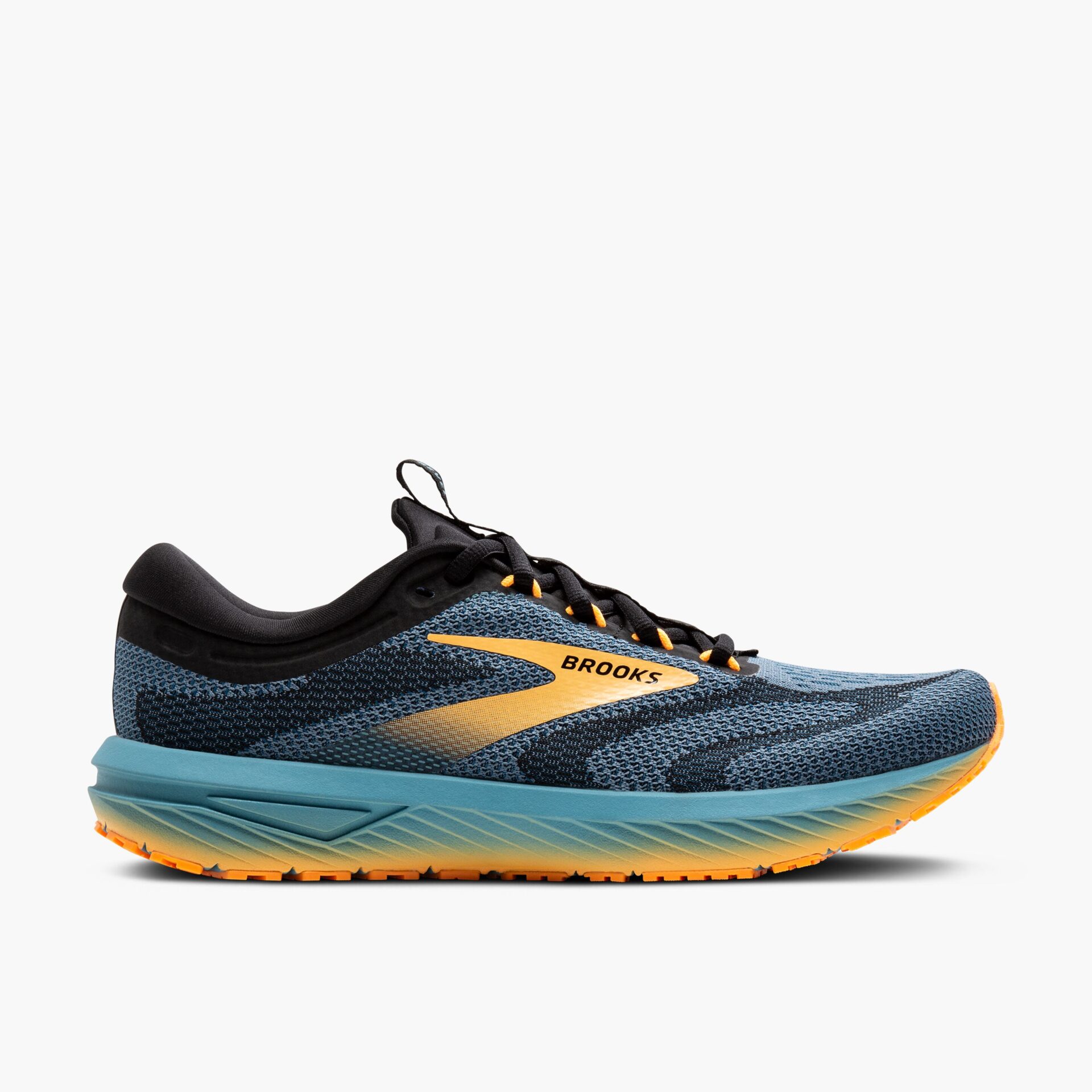 Brooks Men s Revel 7 Blue Black Orange Laurie s Shoes