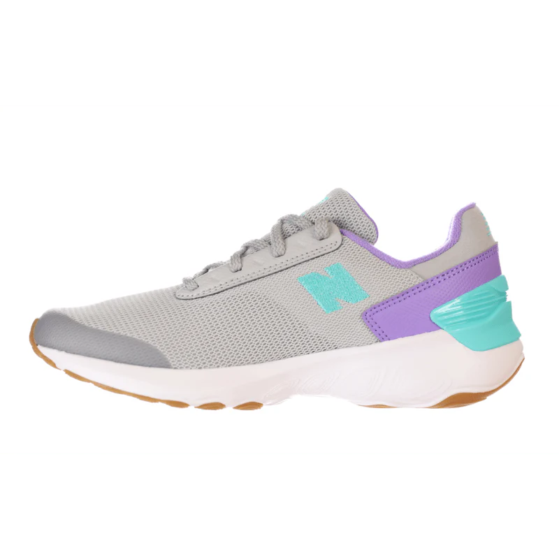 New Balance Big Kid s Fresh Foam 1440v1 Raincloud with Violet Crush Cyber Jade Laurie s Shoes
