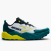 rooks Men's Caldera 8 trail running shoes, featuring DNA LOFT v3 midsole, TrailTack outsole, and breathable upper for rugged trail performance.