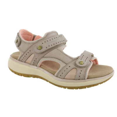 SAS Women's Embark Sport Sandal with adjustable straps, cushioned footbed, and shock-absorbing outsole, designed for comfort and durability.