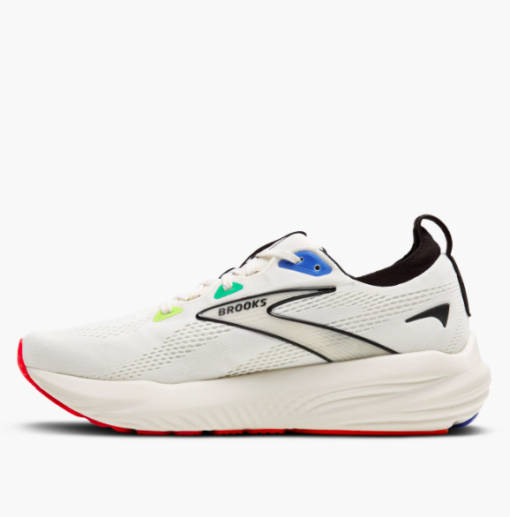 Brooks Women's Glycerin 22 running shoes in a stylish design, featuring DNA LOFT cushioning and engineered mesh for a plush, supportive running experience.