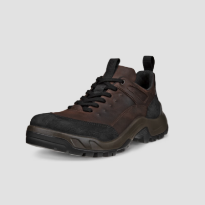 ECCO Men's Offroad Waterproof Outdoor Sneaker with rugged sole, waterproof leather upper, and breathable performance for trail and everyday wear.