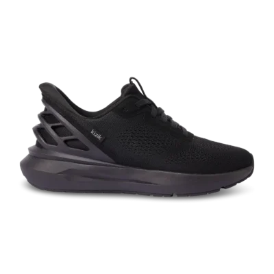 Kizik Men’s Athens 2 sneaker with breathable knit upper, white Rabbit Foam™ outsole, and hands-free slip-on heel design.
