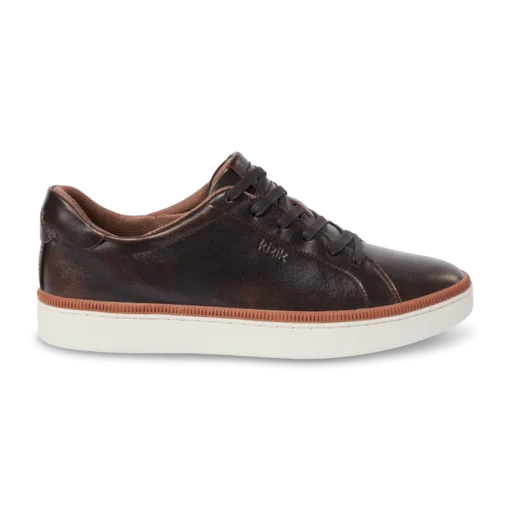 Kizik Men’s Sonoma slip-on shoe in full-grain leather with Rabbit Foam™ outsole and hands-free collapsible heel for effortless wear.