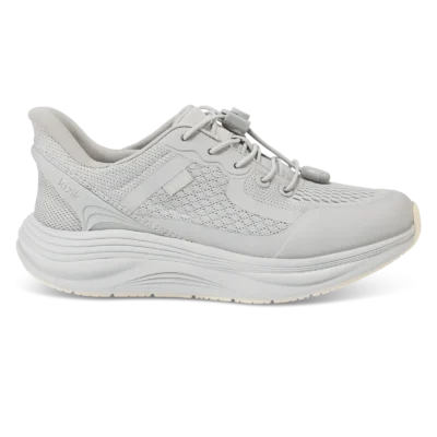 Kizik Women's London slip-on sneaker featuring breathable knit upper, step-in hands-free design, and cushioned support for all-day comfort.