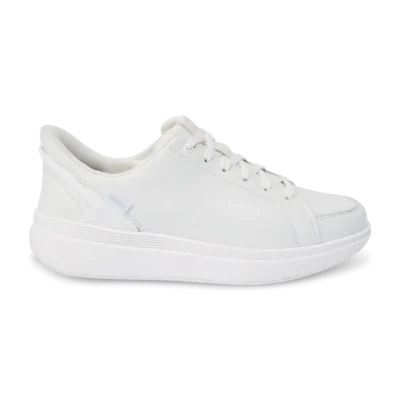Kizik Women’s Sydney hands-free slip-on sneaker with canvas upper, elastic band, and sleek low-profile design for casual comfort and everyday wear.