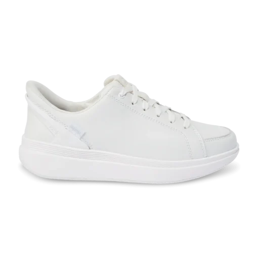 Kizik Women’s Sydney hands-free slip-on sneaker with canvas upper, elastic band, and sleek low-profile design for casual comfort and everyday wear.