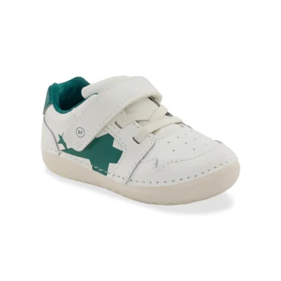 Stride Rite Kid's Soft Motion Waverly Sneaker featuring a flexible sole, hook-and-loop closure, and Ortholite® memory foam footbed.