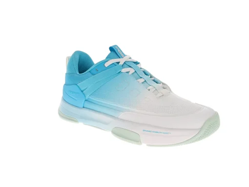 PB5Star Women’s PB5 Court2 pickleball shoe featuring dynamic stability outsole, multi-zone knit upper, padded collar, and high-abrasion rubber tread.