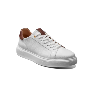 Samuel Hubbard Men's Sunset Sneaker 2.0 - Leather sneakers designed for comfort with removable insoles, arch support, and a shock-absorbing flexible outsole.